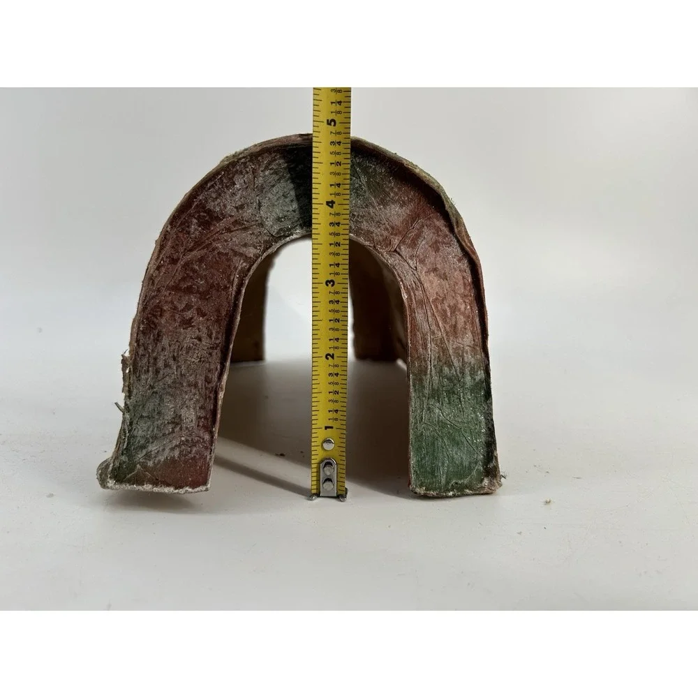 Vintage Paper Mache Model Train Tunnel